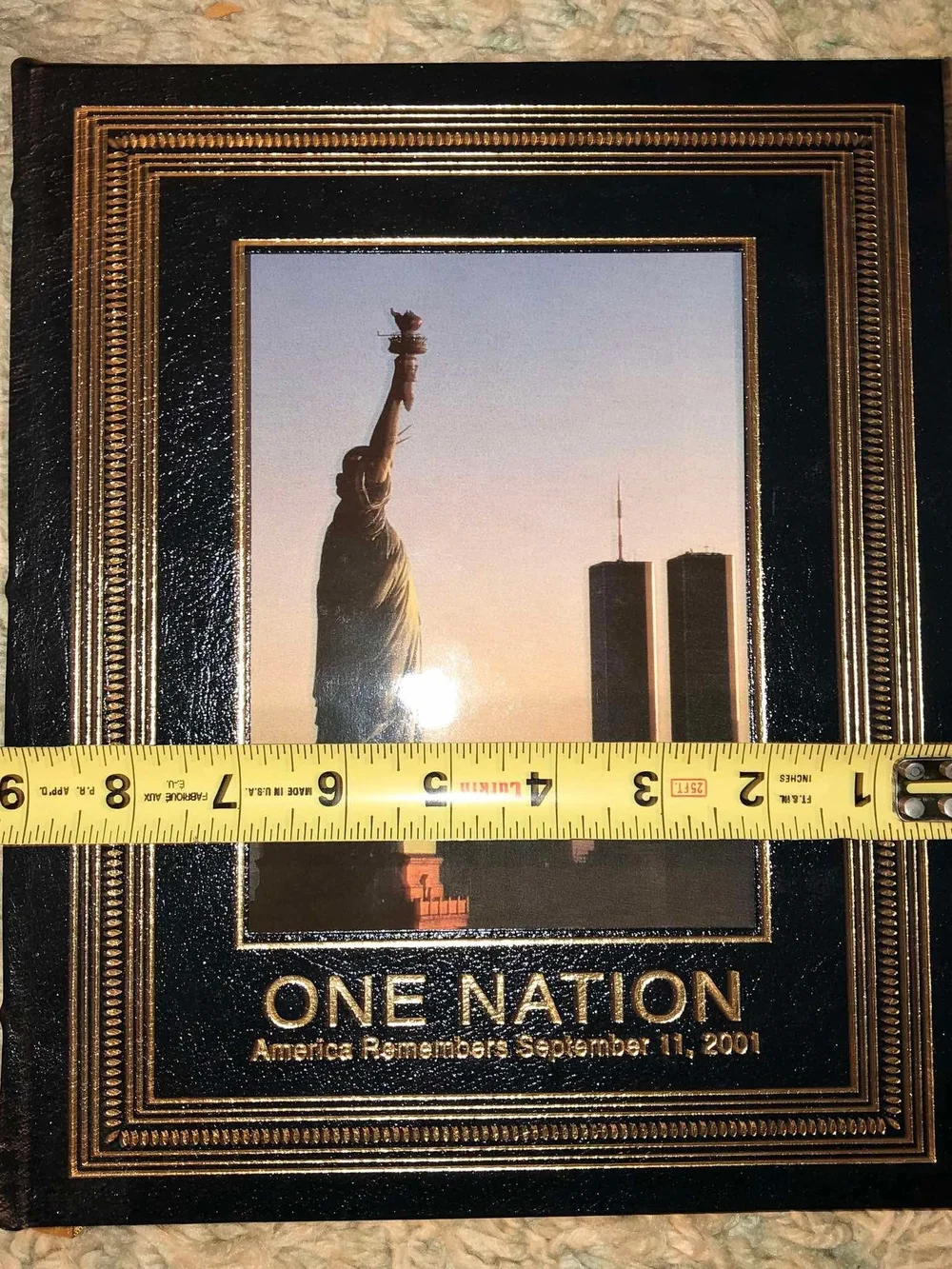 One Nation Commemorative Photo Book - Black & Gold